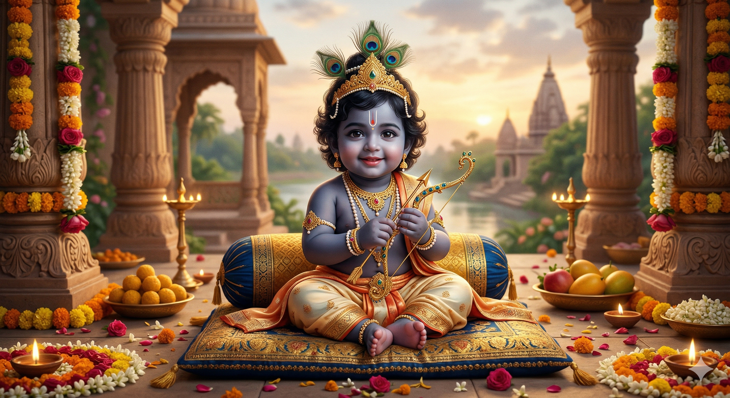 श्रीराम जन्म दृश्य